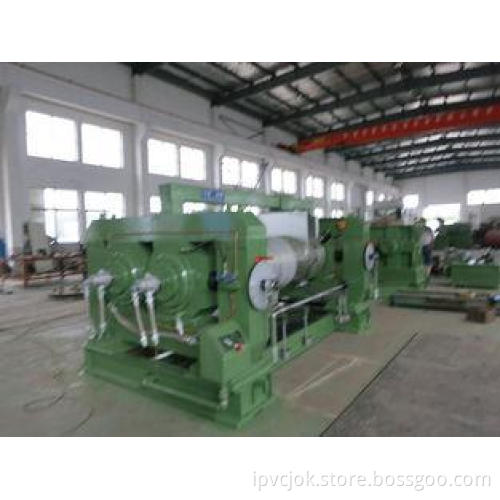 Electric PVC Two Roll Mixing Mill With Totally Enclosed Cag